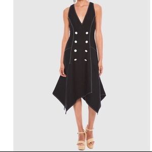 NWT‎ La Maison Talulah Black Twilight Midi Dress